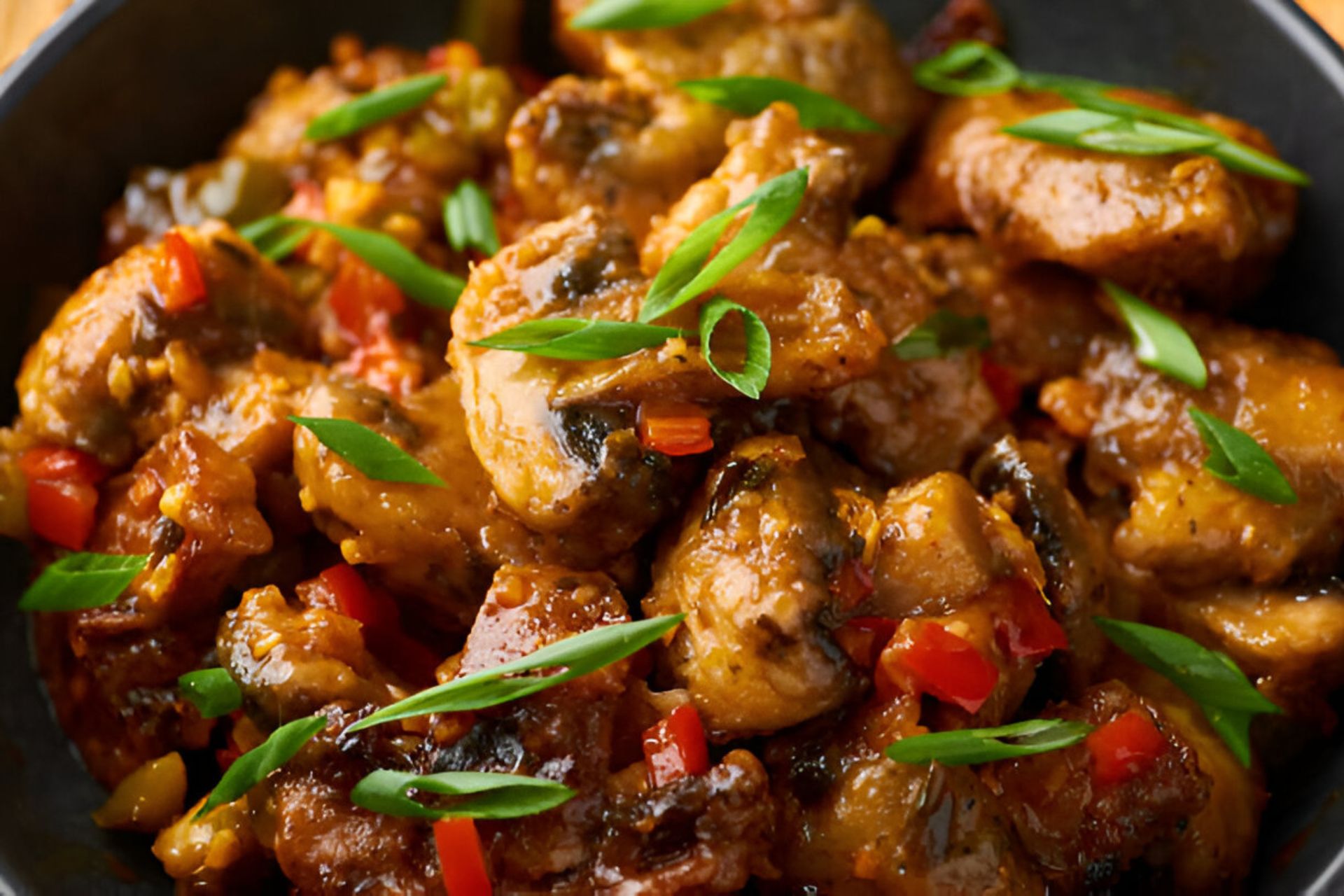 Mushroom Manchuria